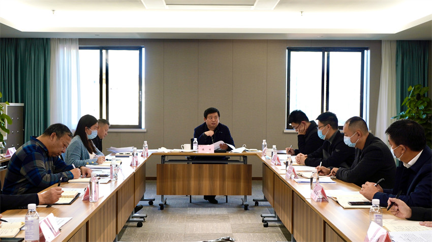 旅投集團召開加快推進規范董事會建設、經理層成員任期制和契約化管理等專項改革工作督促會