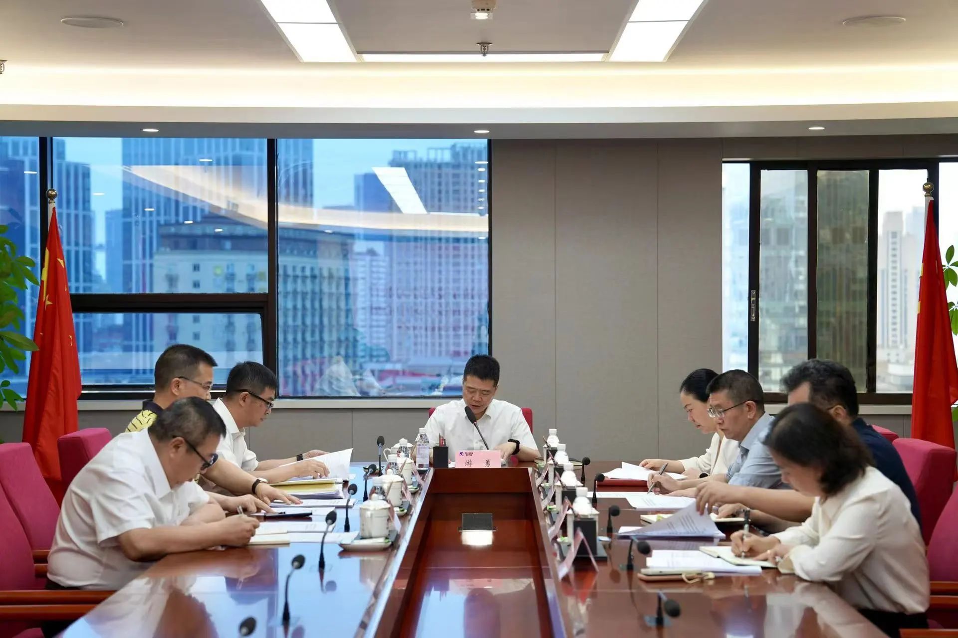 省旅投集團黨委領導班子黨紀學習教育專題學習研討會暨黨委理論學習中心組2024年第四次專題學習研討會召開